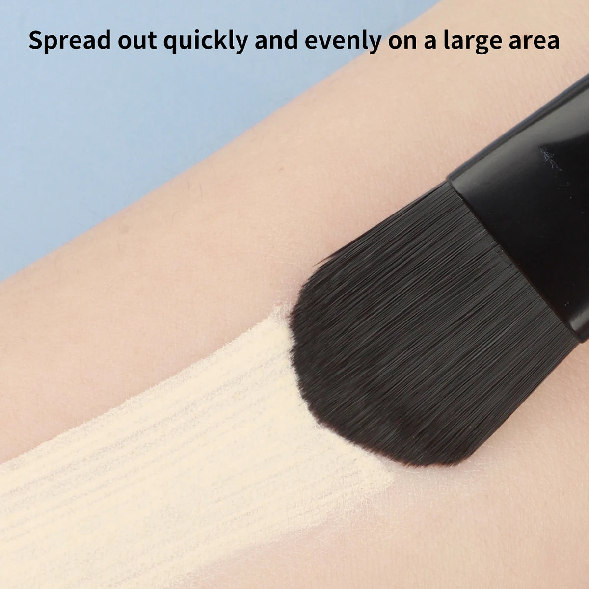 Face Mask Brush Flat Soft Hair Facial Cleansing Skin Care Blender Foundation Applicator Concealer Brush Beauty Makeup Tool