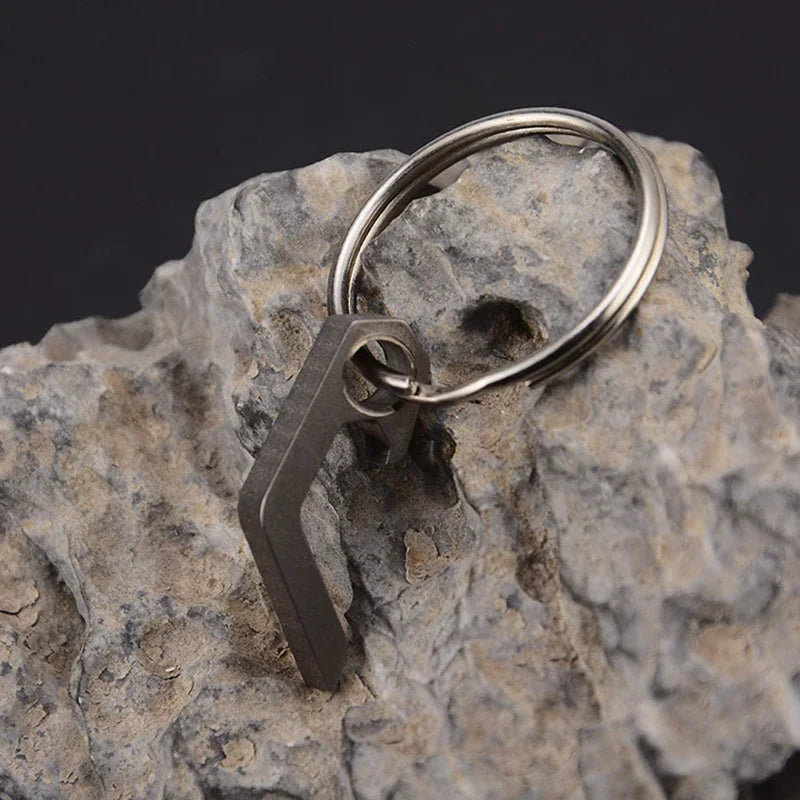 3 styles Portable Mini Bottle Opener Stainless Steel Titanium Alloy Key Ring Carry Easily Bar Tool Kitchen Gadgets
