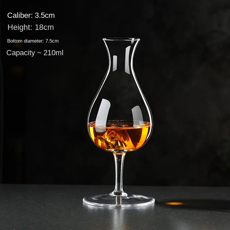 Britain Crystal Whisky Goblet Cup for Scotch Bud Whiskey Chivas Regal Wine Tasting Glass For Bar