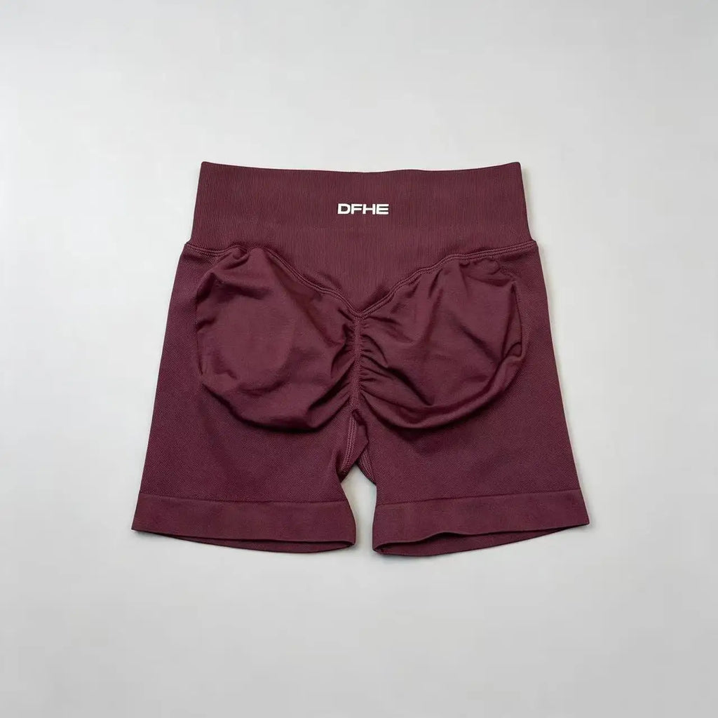 DFHE Camisole Fitness Shorts, High Waisted and Hip Lifting Yoga Shaping Shorts, Breathable Sports Running Fitness Shorts