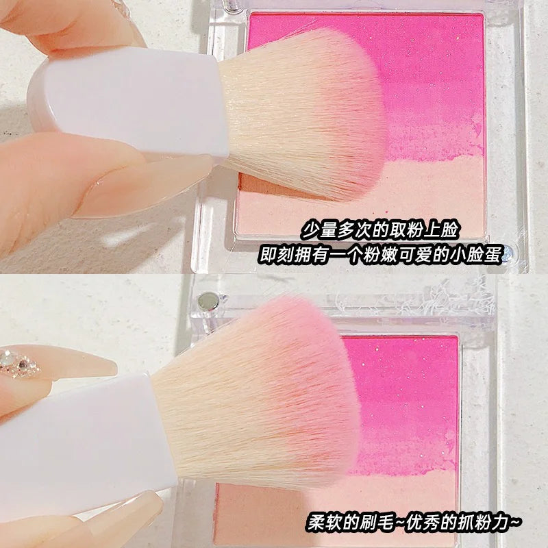 6Pcs Mini Makeup Brushes Set With Box Portable Cosmetic Powder Foundation Blush Blending Concealer Make Up Brushes Makeup Tool