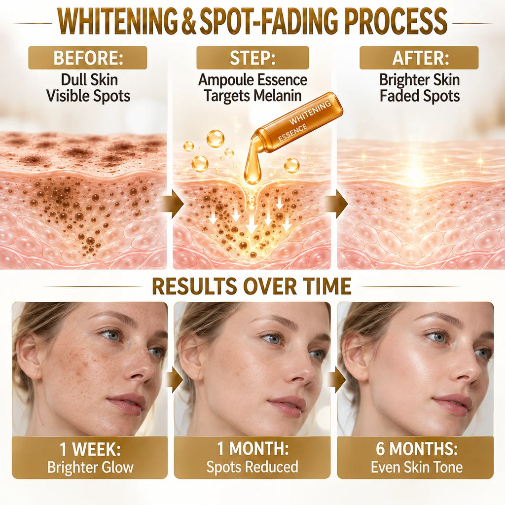 Facial Essence Set Revitalize The Skin On The Face Effectively Improve Skin Tone Making The Skin Bright And Smooth.