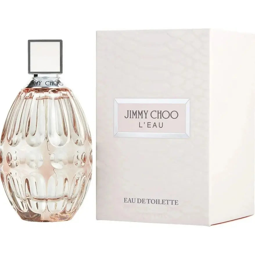 Jimmy Choo L'Eau for women Eau De Toilette Spray 100ml Floral Scent, Women's Perfume, Long-Lasting Fragrance