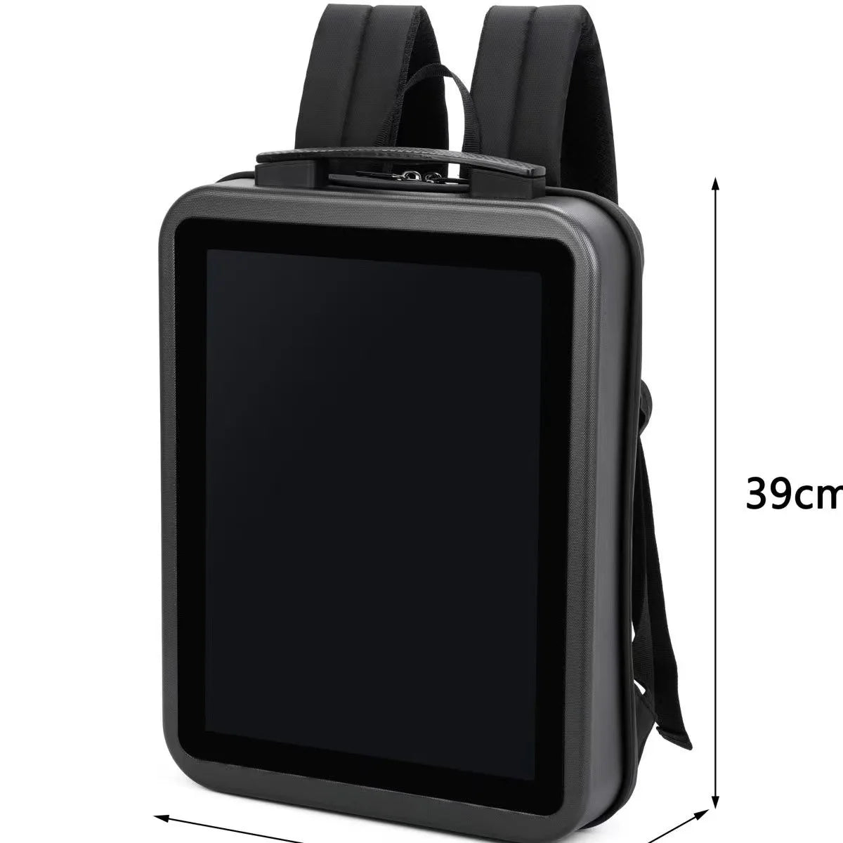15.4 Inch LED Display Backpack Programmable HD Video Screen Portable Mobile Advertising Bag for Live Stream Events