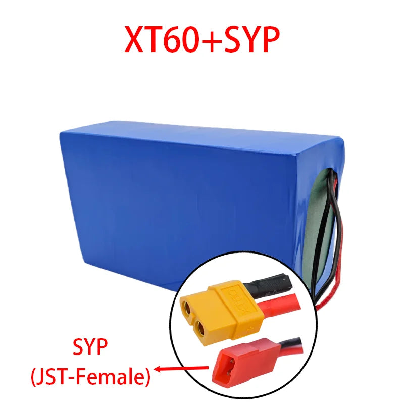 48V 120Ah Scooter Battery 13S8P Full Capacity 48V Electric Scooter Delivery Scooter Universal Battery Pack