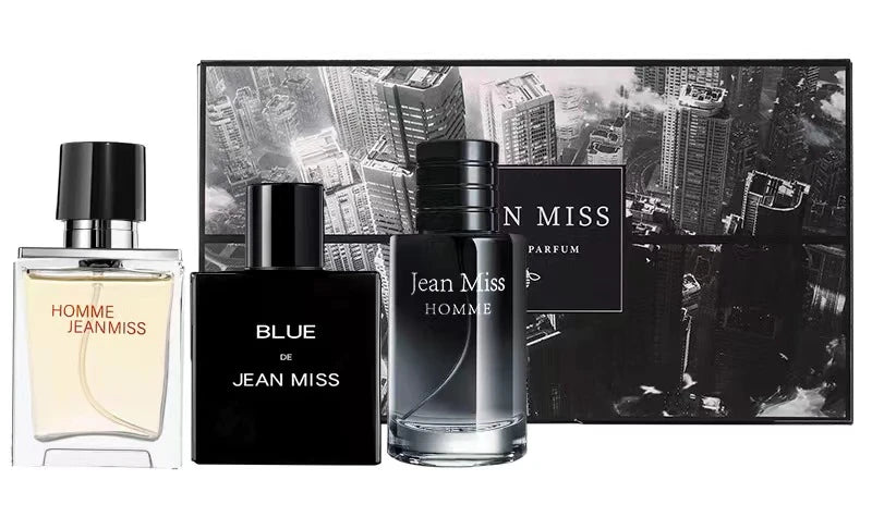 High Quality 90ml Men Perfume Hombre Gift Box 3pcs Set Colognes Scent Fascination Man Perfumes Masculinos Lasting Parfum Heren