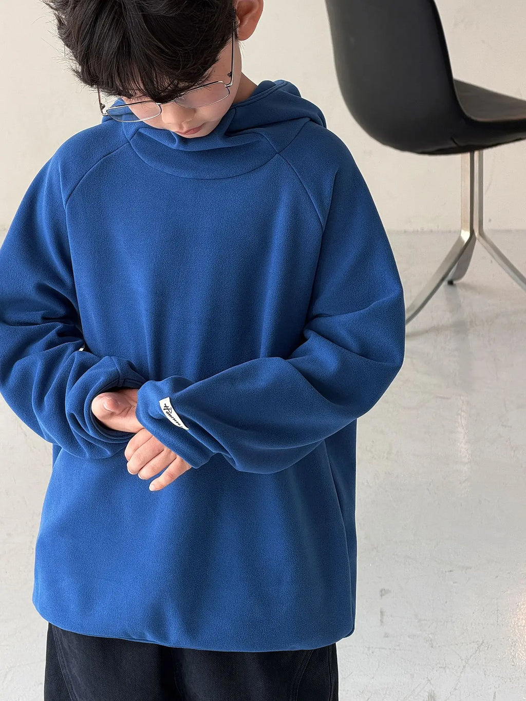 Children Clothing Kids Fashion Casual Warm Versatile Hoodie 2026 Autumn New Boys Korean Style Solid Color Simple Pullover