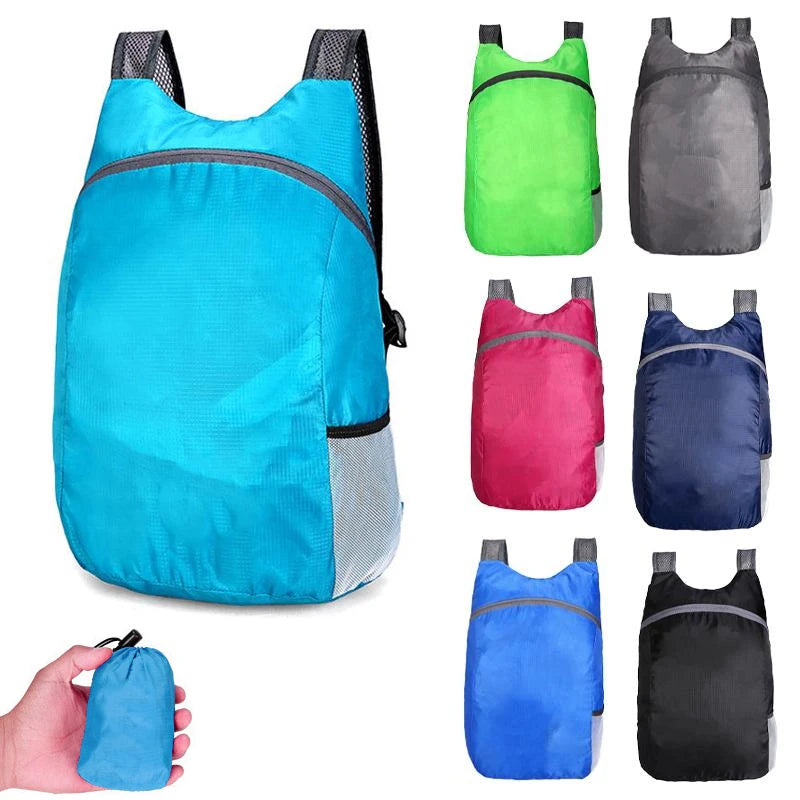 Ultralight Folding Bag Men Women Waterproof High-volume Portable Backpack Lightweight Travel Bags Outdoor Sports Backpack