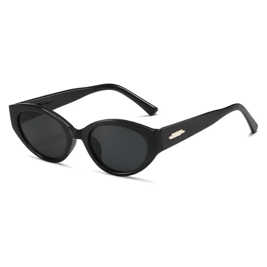 Small Oval Beautiful Sunglasses Women Men Brand Designer Fashion Sun Glasses Female Male Cool Punk Mirror Oculos De Sol