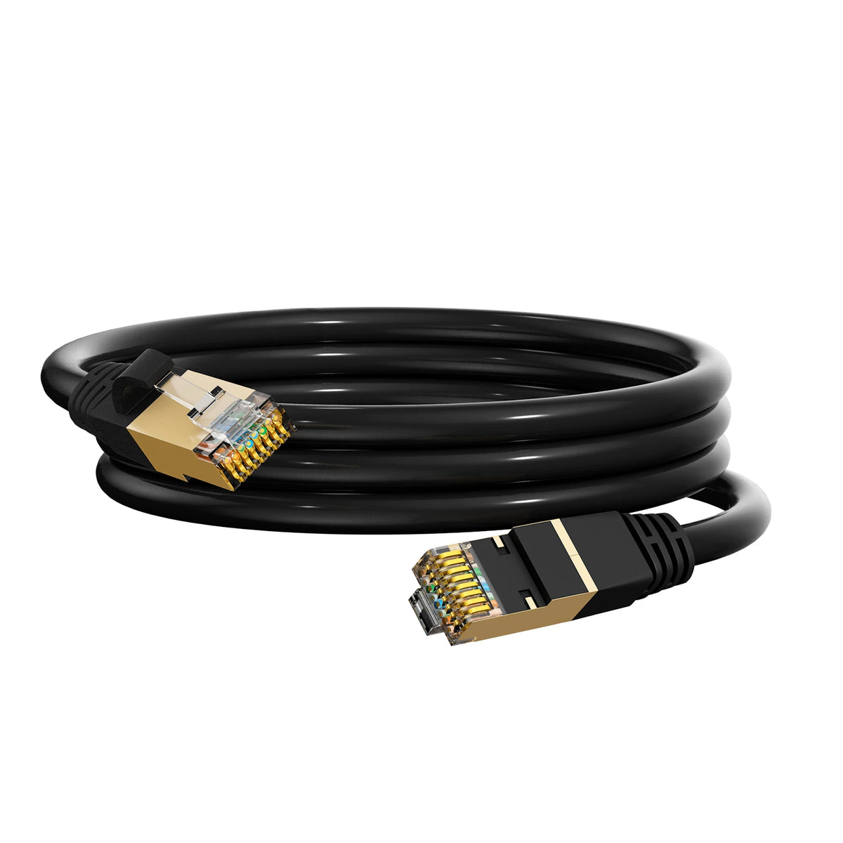 CAT 8 Ethernet Cable High Speed 0.3-30M 40Gbps 2000MHz Network Lan Cord RJ45 Shielded Indoor for Router PC PS5 Modem Xbox