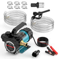 SEESII SL029 Diesel Transfer Pump 12V 13GPM Automatic Electric Fuel Transfer Pump Kit for Diesel
