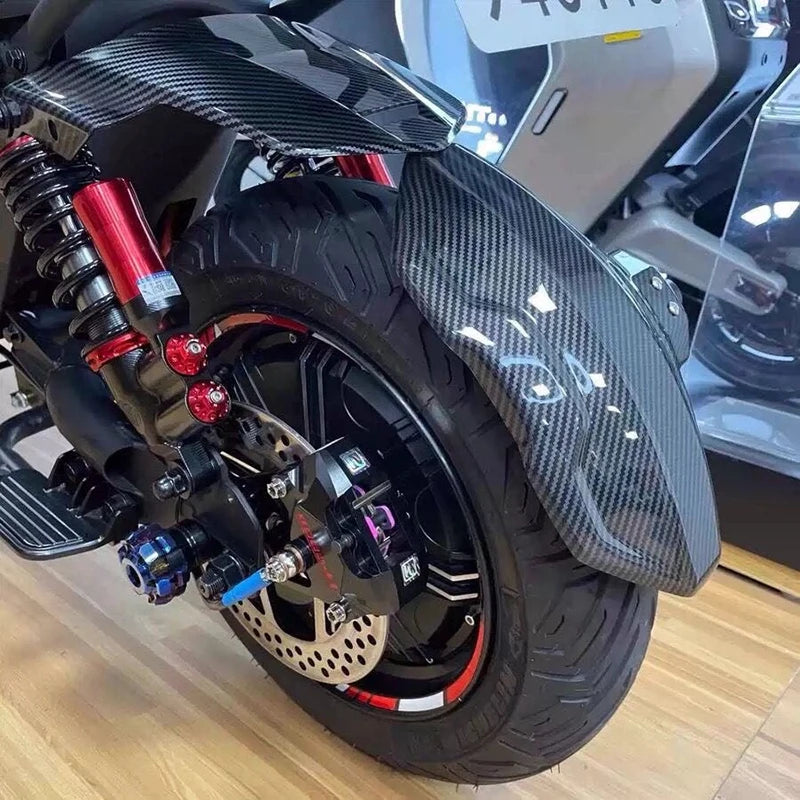 Hot！Motorcycle Fenders Carbon Fiber Textured Fenders Electric Vehicle Fenders Universal Carbon Fiber