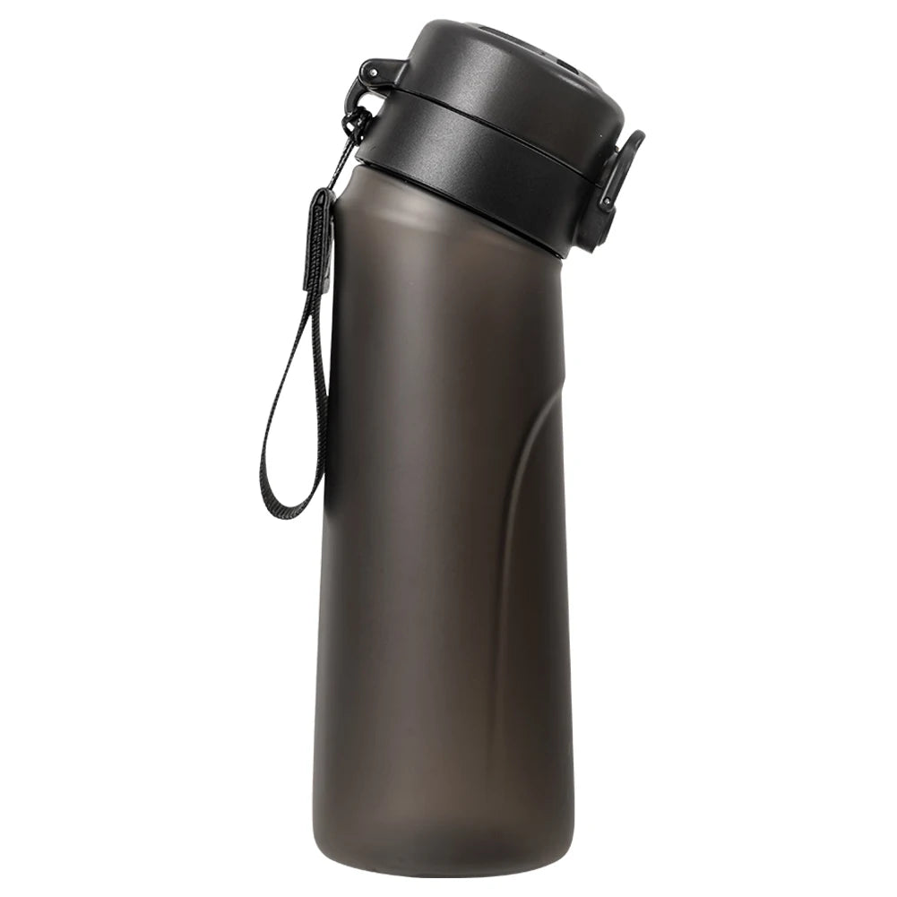 650ML Flavored Water Bottle Sports Drinking Bottle Fruit Fragrance Pods Water Cups for Outdoor Camping Gym Fitness Bottles