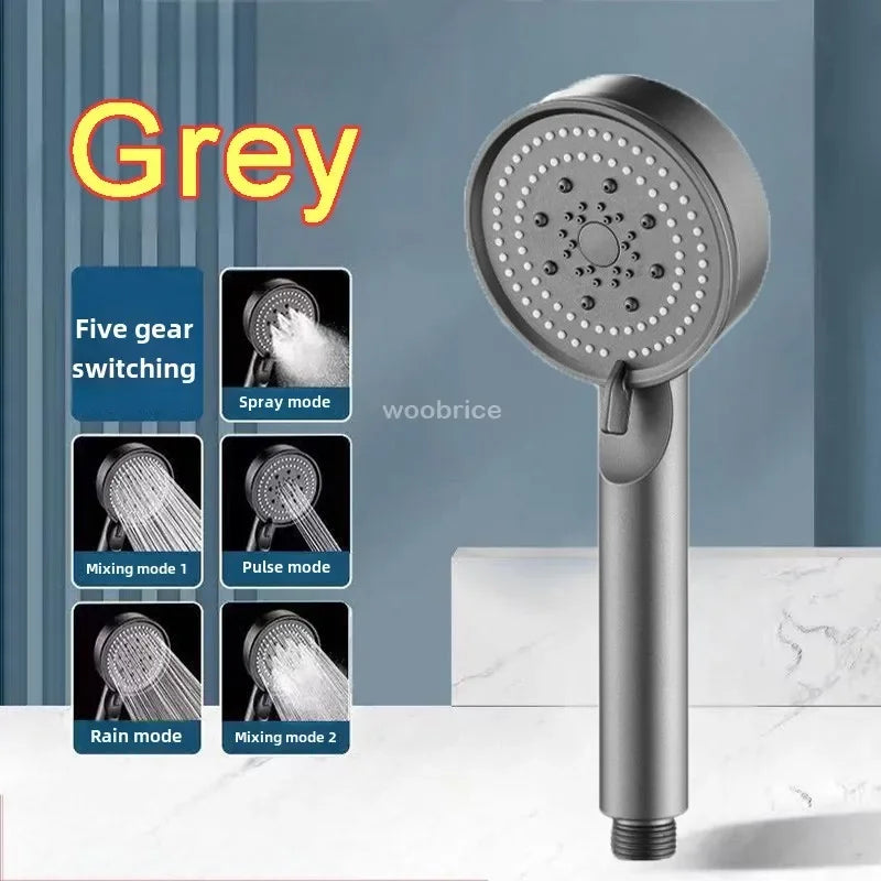 Shower Phone Bathroom Bath and Accessories Shower for Bathroom High Pressure Water Saving Pressurized Spa Handheld Showers