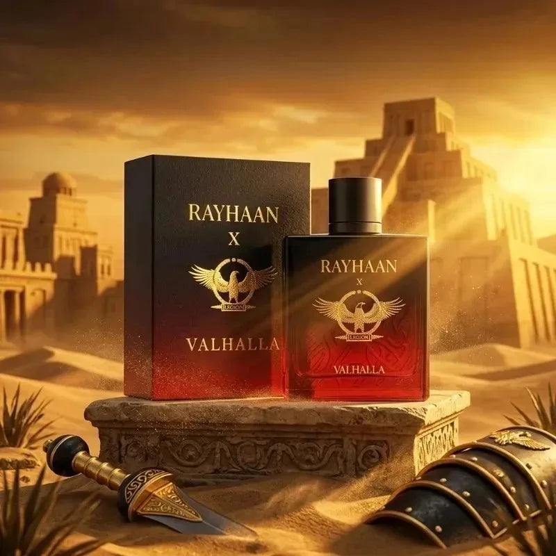 RAYHAAN 100ML Arabic Unisex Perfume Eau De Parfum Long Lasting Luxury Woody Warm Elegant Smooth Rich Deep Premium Fragrance