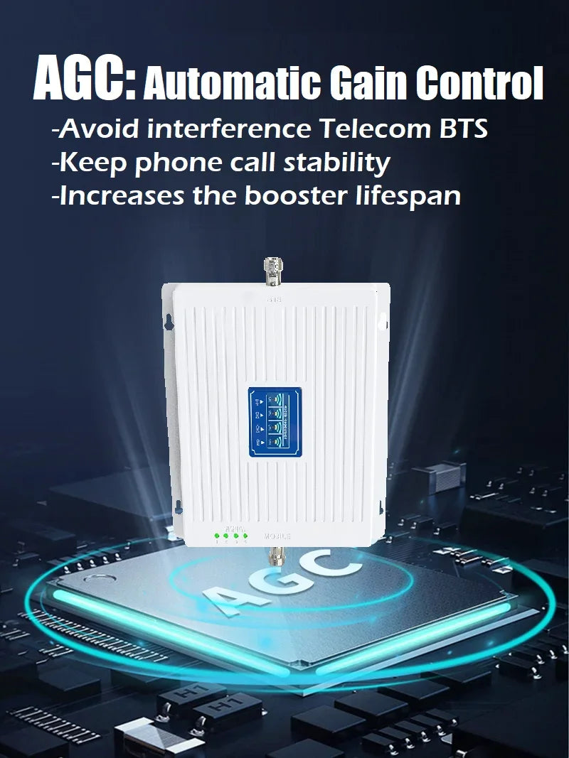 HWATEL 3 Day KSA No Tax Cellular Mobile Device Communication Antenna 900 1800 2100 Extender Repeater