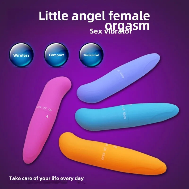 Stimulate Sensitive Area Dolphin Vibrator Mini Fun Egg G Spot Massage Stick Vibrator for Women Different Rhythm and Depth