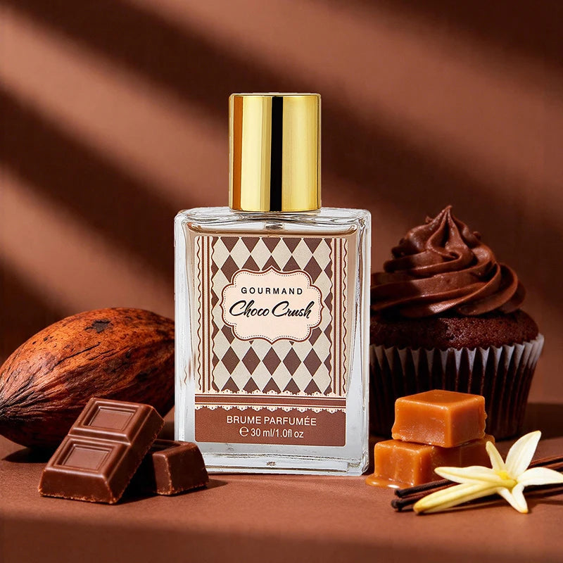 Chocolate-shaped Gourmet Perfume 30ml Sweet Caramel Marshmallow Vanilla Eau De Toilette Long-lasting Fragrance женские духи