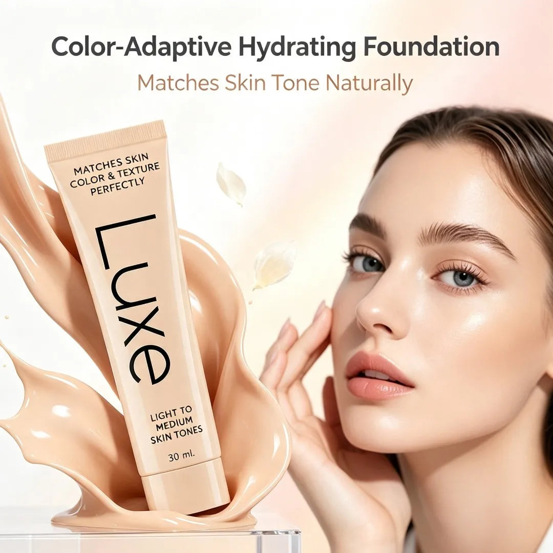 LUXE Waterproof Concealer 30ml Matching Foundation Full Coverage Makeup Easy Base Long Lasting Hide Blemishes Even Skin Tone