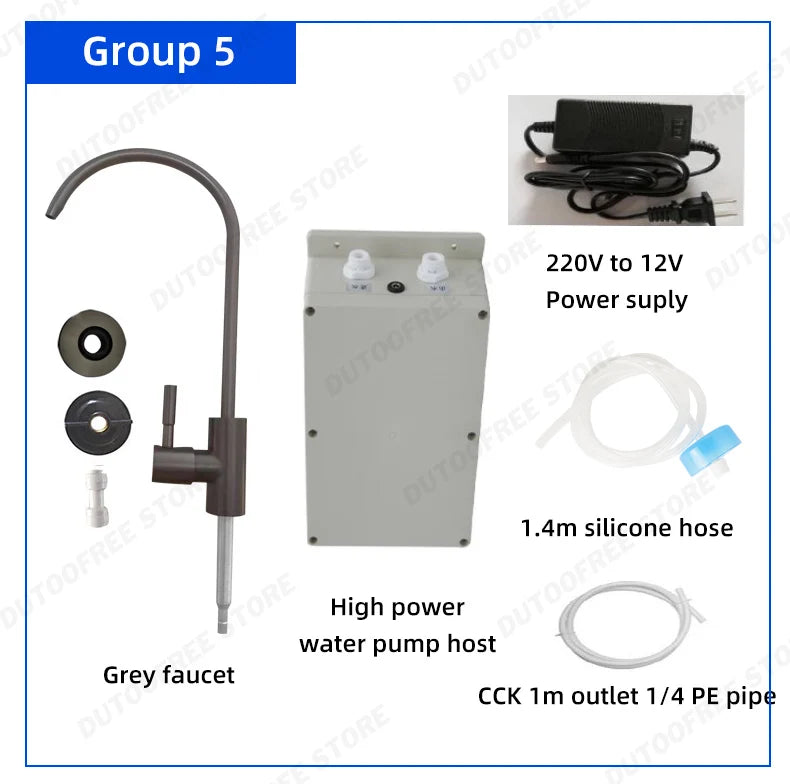 New 2.7L/ min Electric Water Pump Faucet Galley Automatic Automatic Faucet Caravan Motorhome Boat Bottled Water Pump for Kitchen