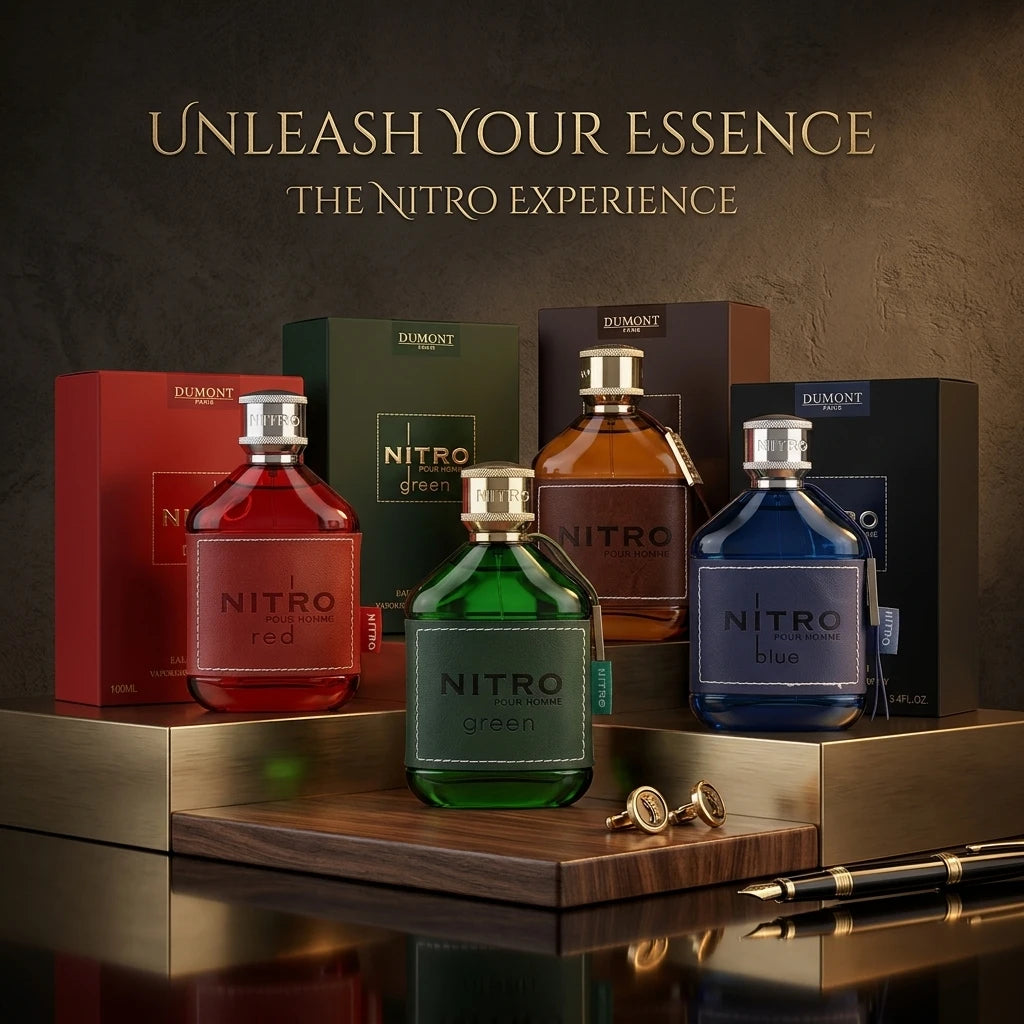 100ML Dumont Nitro Red Intense Brown Blue Green Pour Homme Eau De Parfum Cologne for Men Long Lasting Scent