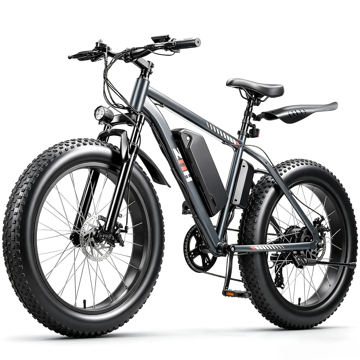 Electric Bike for Adults, 1000W Peak Motor 25Mph 65 Miles Fat Tire Ebike with 48V 15Ah Removable Battery, 20"/24", Customized
