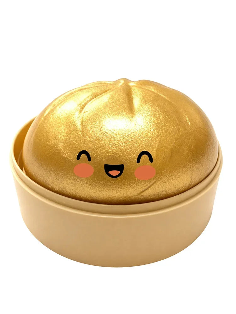 Viral Dumpling Squishy ULTRA RARE Gold Glitter Hidden Edition Dumpling Squishies Squishy Dumpling Slow Rise Stress Relief Soft.