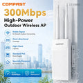 COMFAST 3000M Outdoor WiFi 6 Access Point Dual Band 2.4/ 5.8G High Power Outdoor AP IP66 Waterproof 48V PoE WiFi Base Station