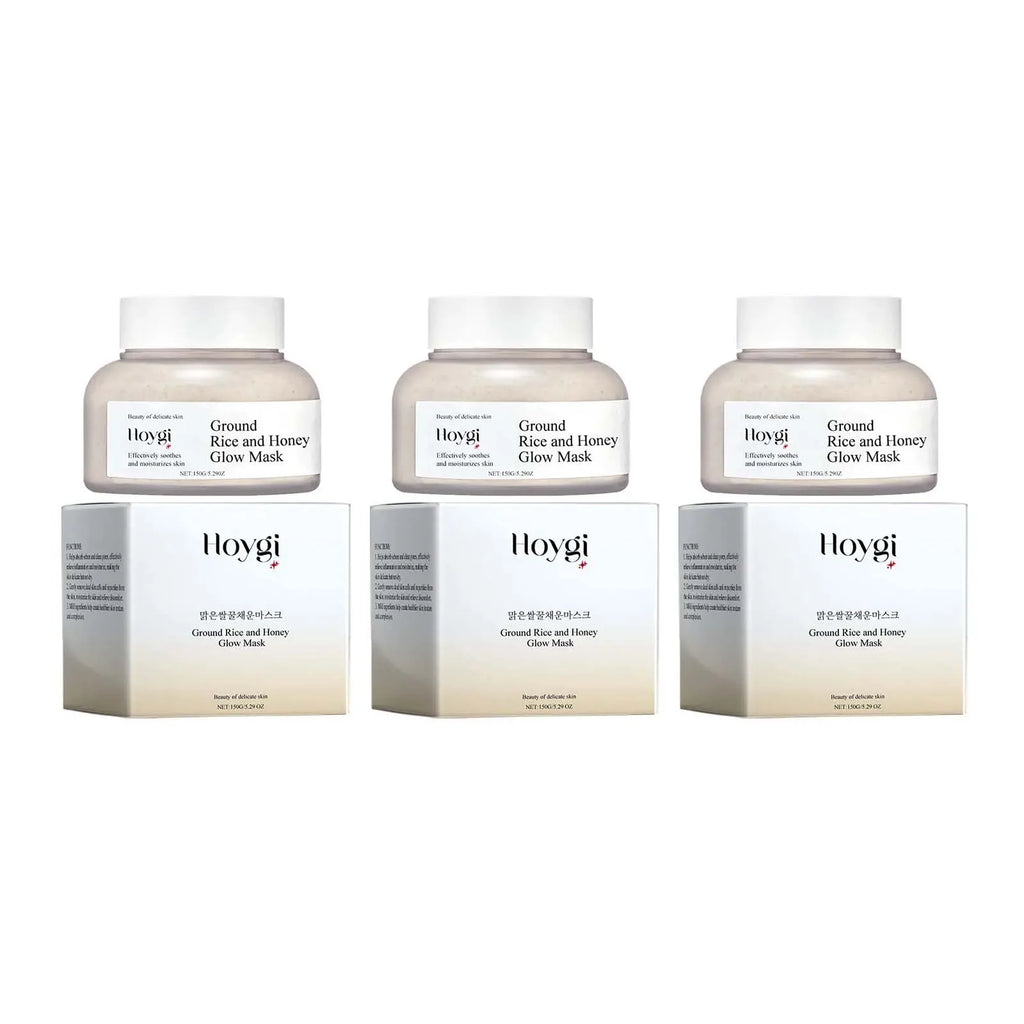 Rice & Honey Face Mask Moisturizing Fade Dark Spot Hydrating Repair Brightening Shrink Pore Hydrating Mask Glowing Skin Care