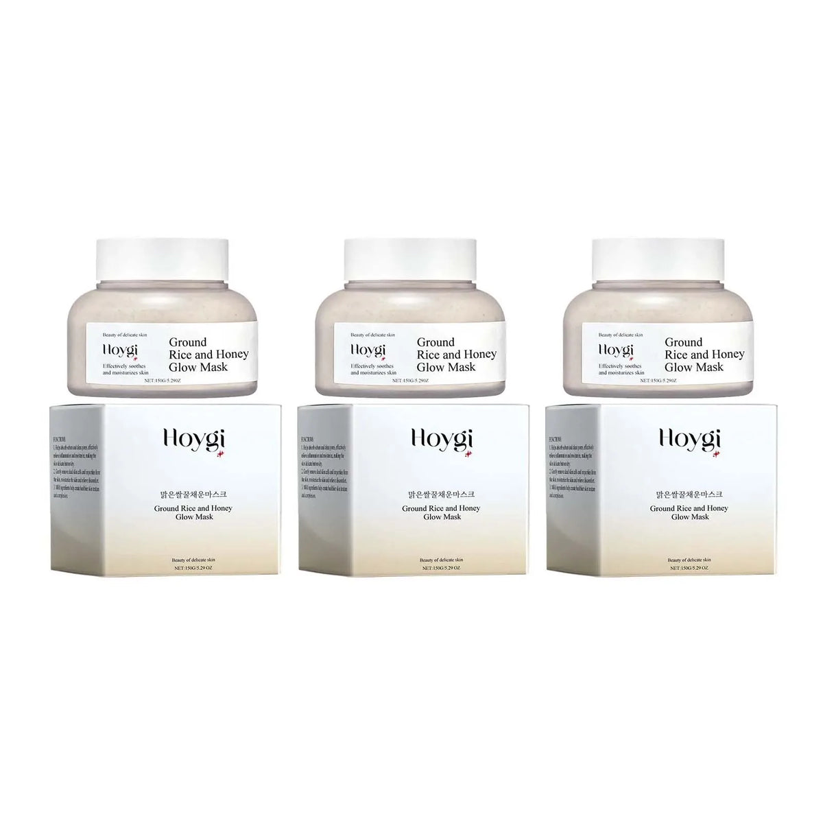 Rice & Honey Face Mask Moisturizing Fade Dark Spot Hydrating Repair Brightening Shrink Pore Hydrating Mask Glowing Skin Care