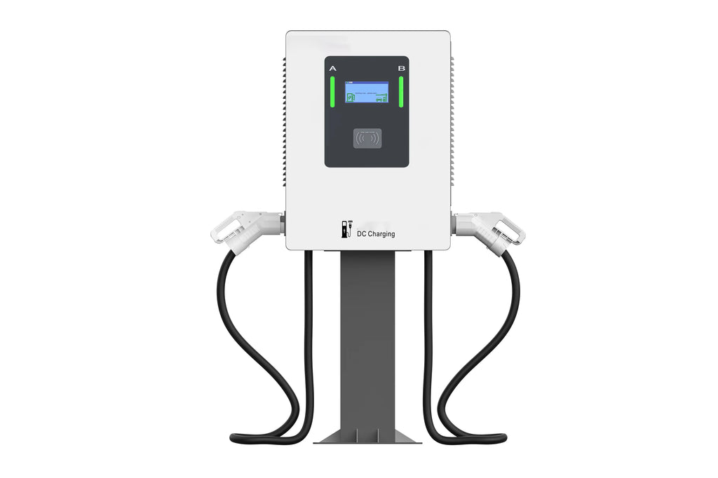 40KW DC Fast Charging Pile Electric Car DC EV Charger Station With Double  for Commercial and Industrial CCS2 With OCPP1.6J