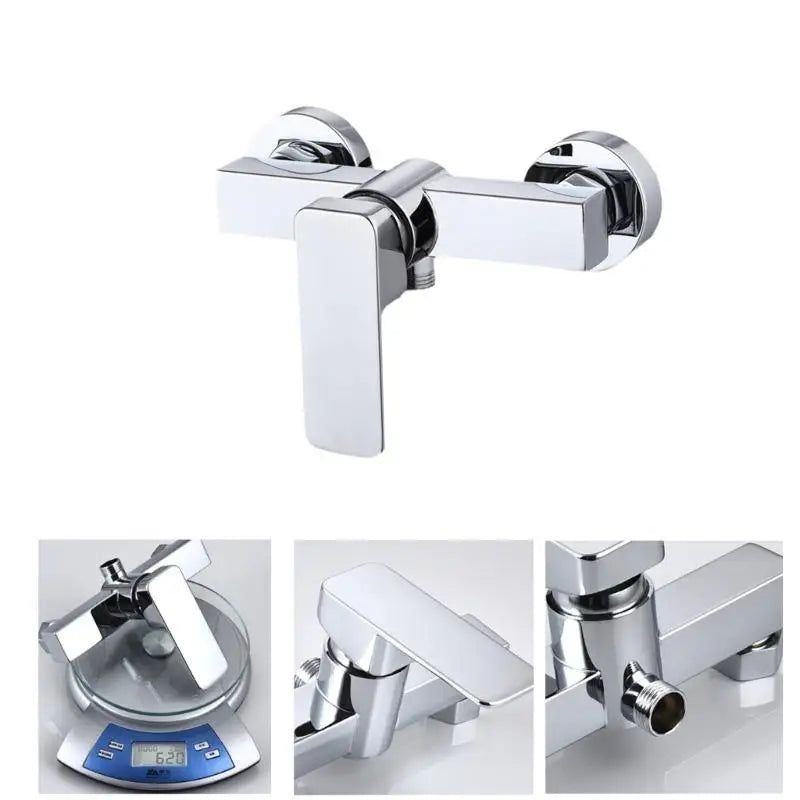 652F Fashion Single Handle Shower Mixer Bath Faucet Modern Single Lever Shower Faucet Bathroom Tap Elegant Shower Mixer Tap
