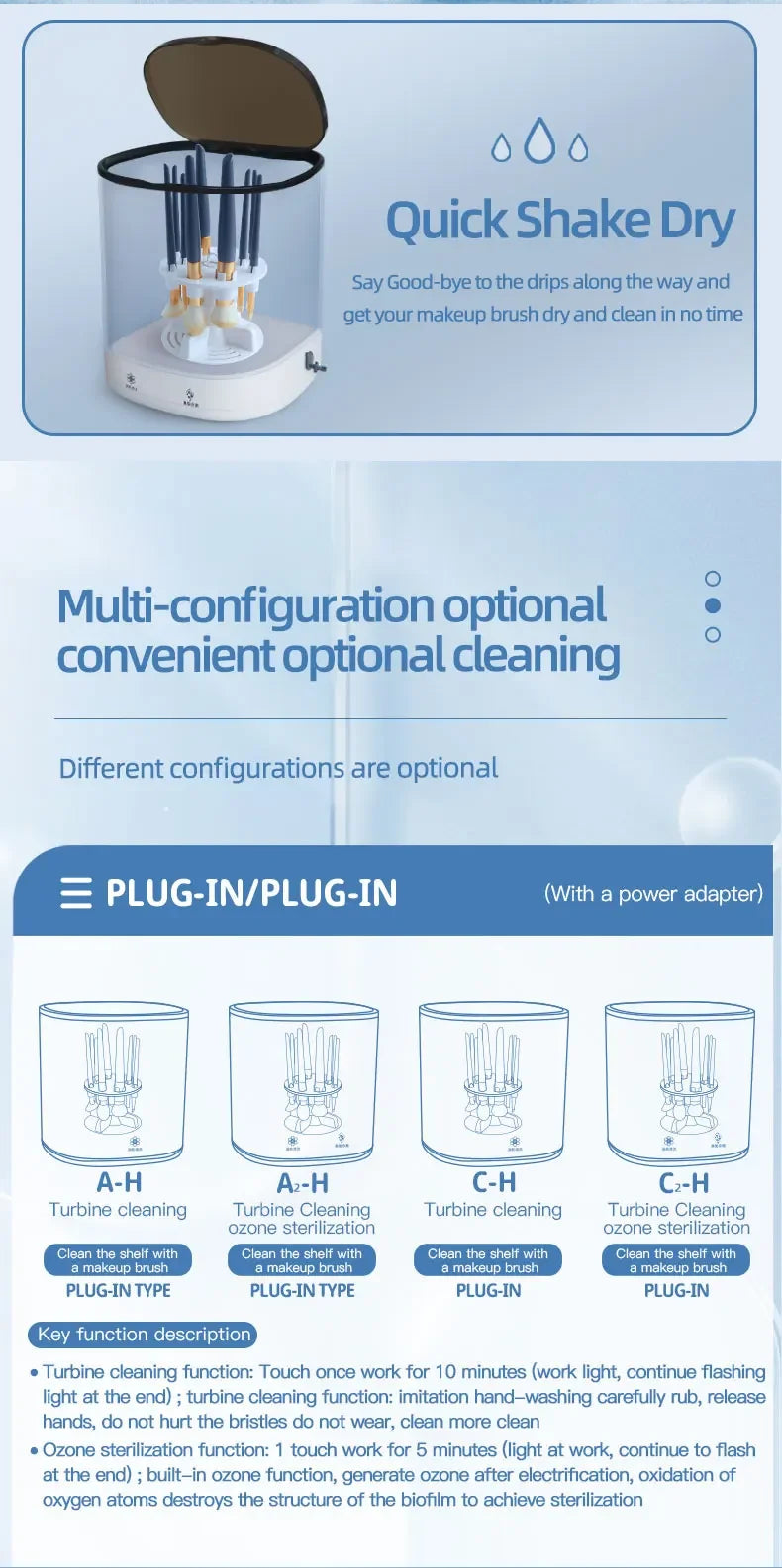 Beauty Egg Makeup Brush and Washer Quick Wash Brush Electric Scrubbing Artifact Cleaning Machine Tools Makeup Brush New Models