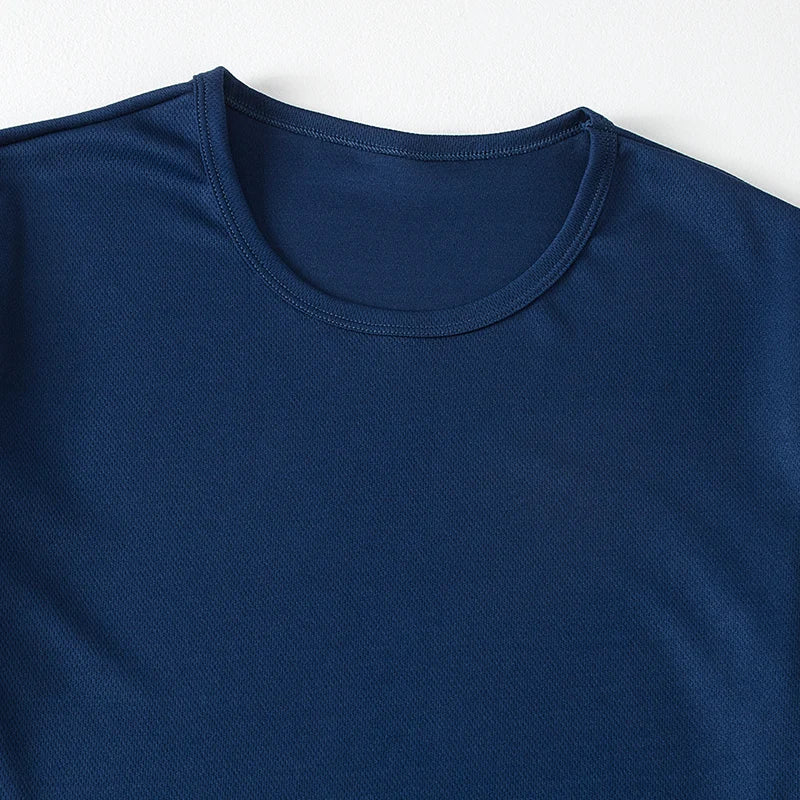 1/2 Piece Men's Four Season Short Sleeved Quick Drying Sports And Fitness Comfortable Plus Size Youth Casual Basic T-shirt