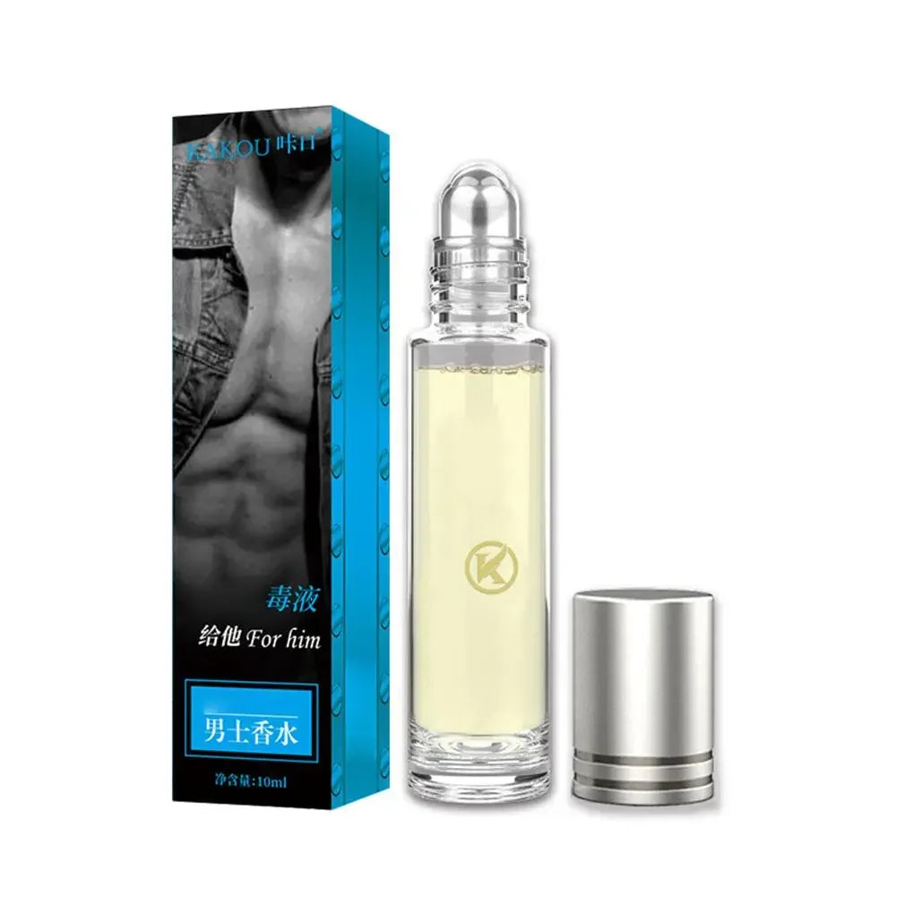 10ml Unisex Roll-On Eau De Toilette Fresh Natural Fragrance Pheromone Temptation Lasting Dating Mini Portable Ball Body Parfum
