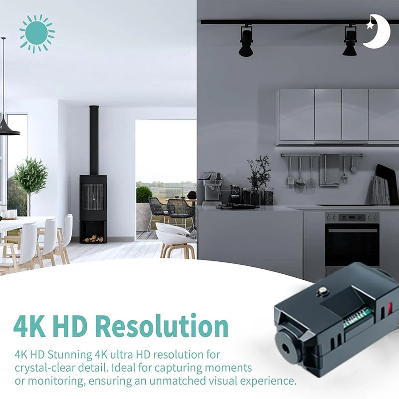 HD Mini Camera Night Vision Lightweight Portable Premium Cams Motion Detection Wireless Surveillance Camera Home Safety Security