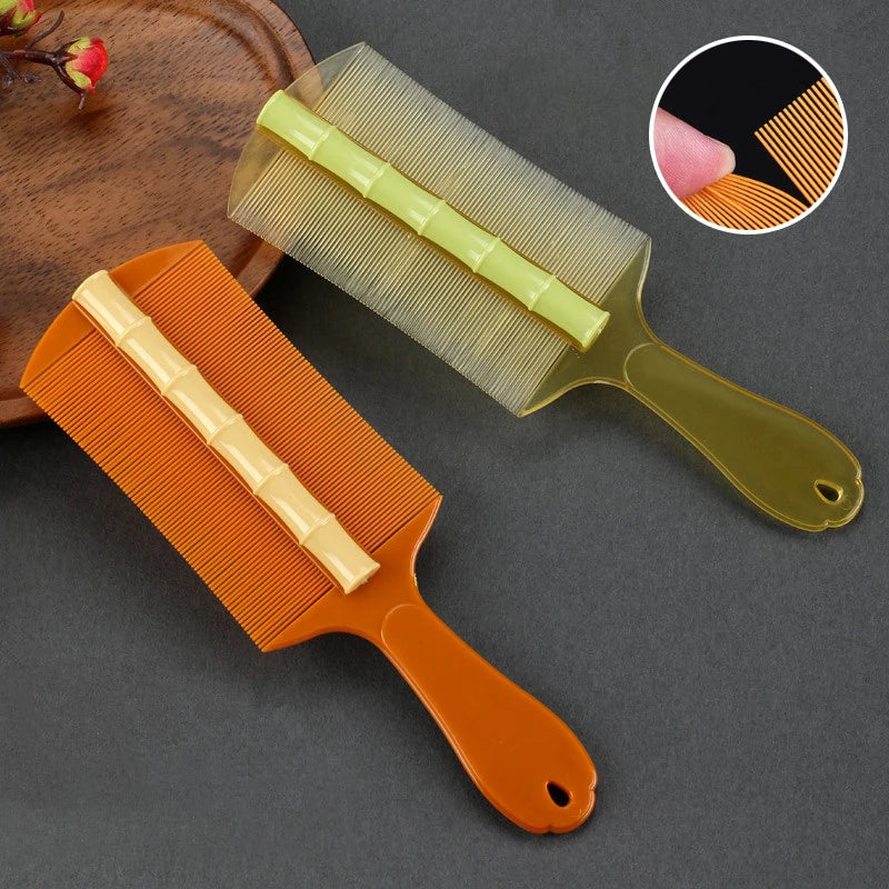 Double Sided Lice Comb Ultra-Dense Fine Tooth Scalp Massage Flea Removal Comb For Children Pet Grooming Tool