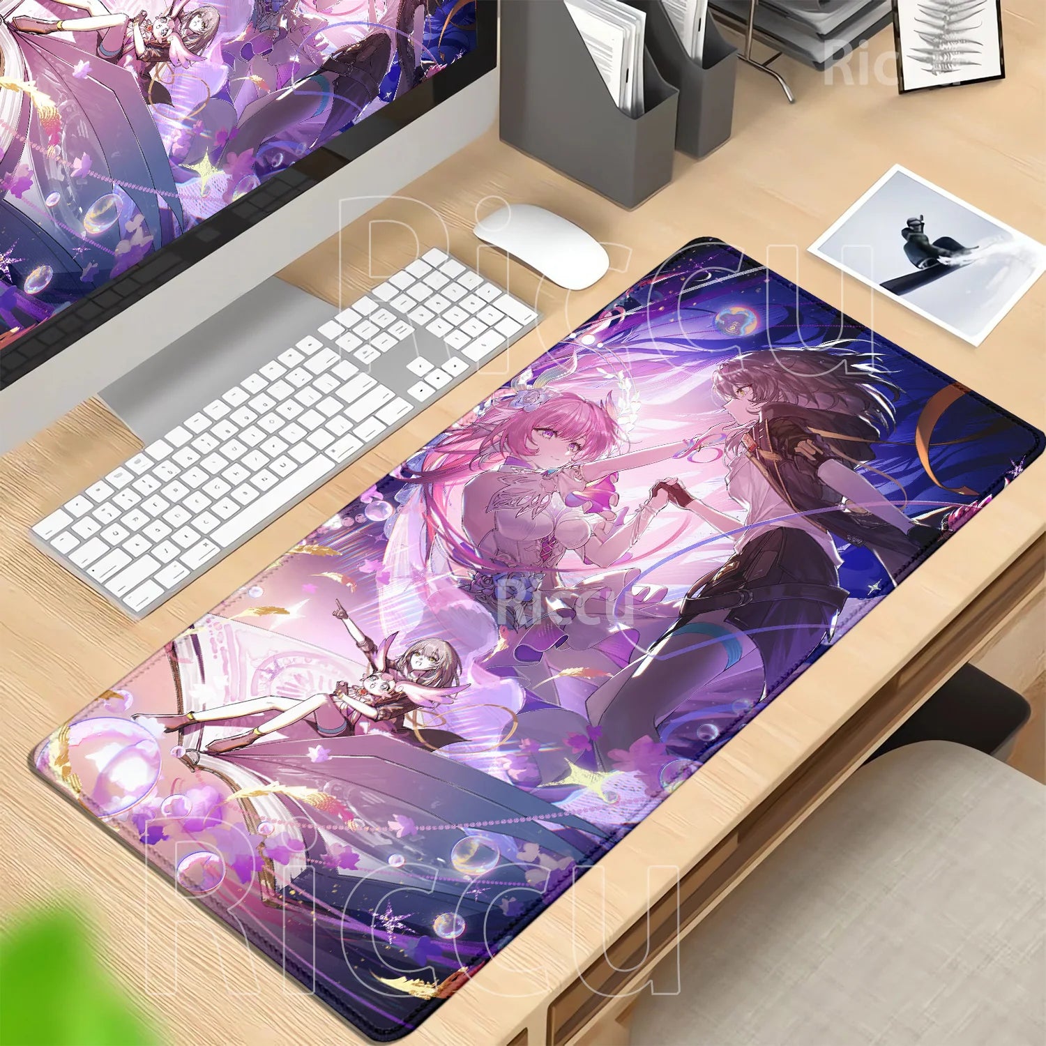 Mouse Pad Honkai Star Rail Cyrene HD printing Pretty Gaming Lock Edge Large Rubber Anime kawaii Mousepad Laptop offices Desk Mat