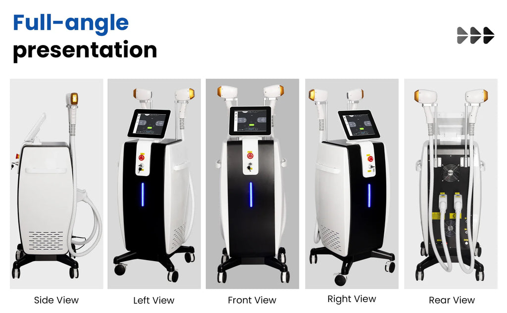 Professional 808nm diode hair removal machinePermanent Hair Removal equipment, Private and Painless Full body Hair Removal