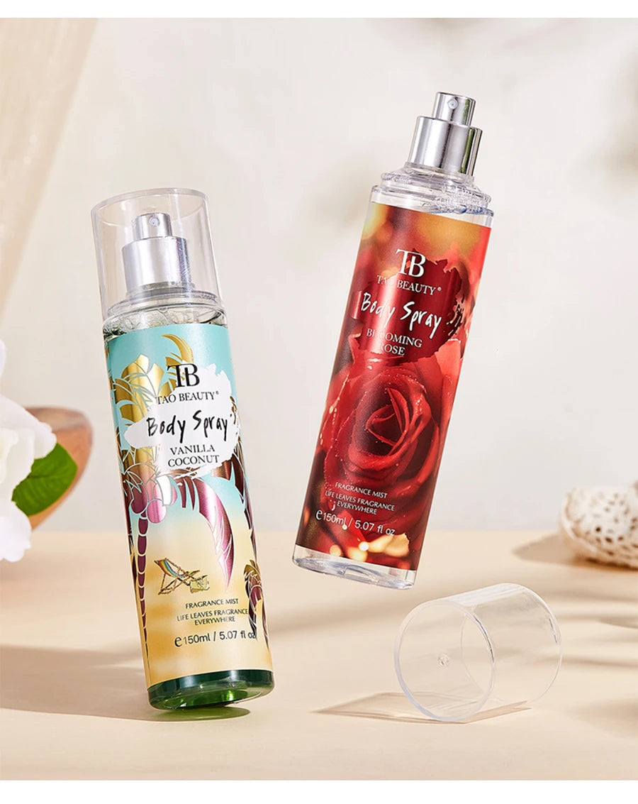 150ml Fragrance Spray, Long-Lasting Perfume, Light Floral Fruity Scent, Rich Rose Blackberry Botanical Fresh Scent Spray