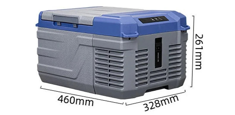35L Car Fridge, 12V/24V Portable Refrigerator with APP Control, Compressor Cooler for RV/Truck/Camping, -20℃~20℃, Freezer