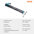 SucceBuy Manual Tile Cutter Porcelain Ceramic Tile Cutter with Tungsten Carbide Cutting Wheel Infrared Positioning Anti-Skid