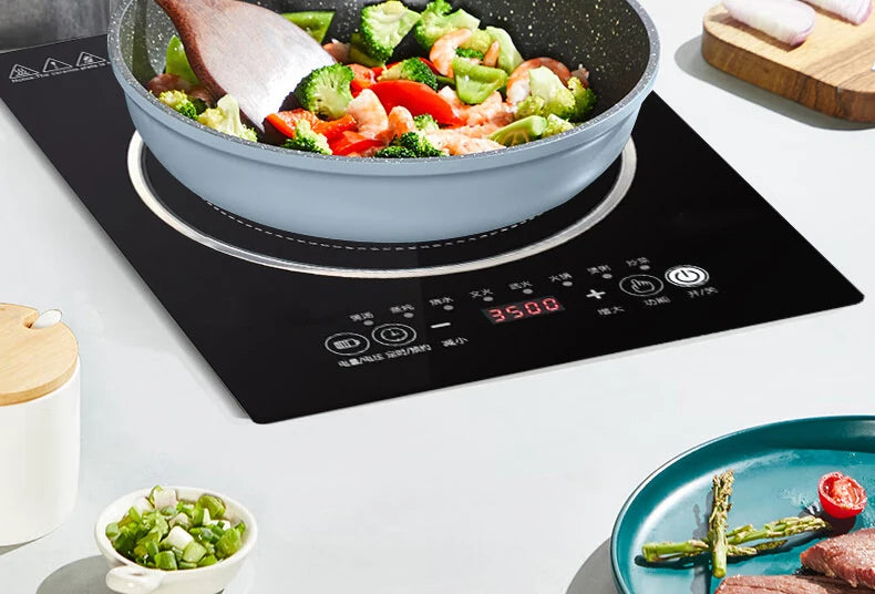 Embedded induction cooker single stove inlaid fire concealed electromagnetic stove  induction cooktop