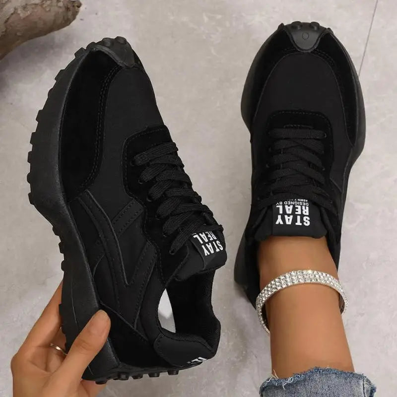Denim Canvas Sneakers Women Slip On Light Blue Retro Skull Platform High Top Sneakers Ladies 2025 Spring Vulcanized Shoes Woman