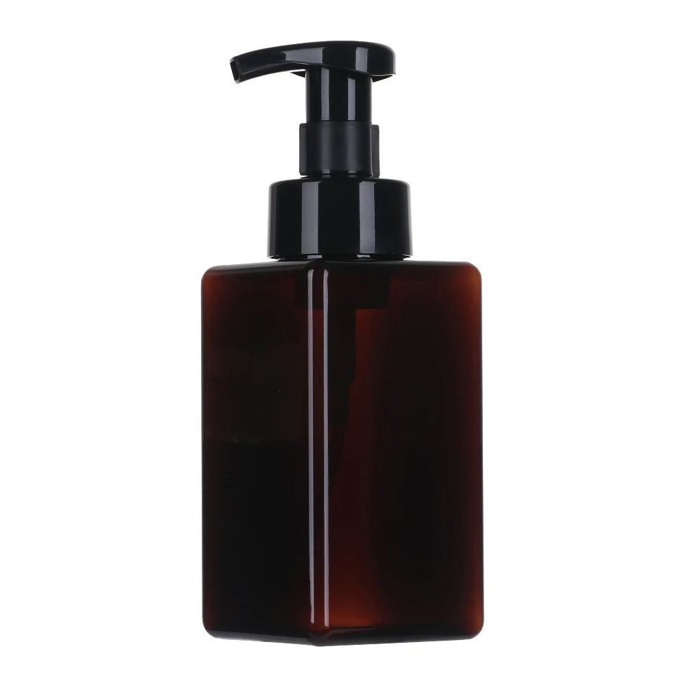 250/450/650ml Soap Dispenser Clear Plastic Foaming Bottle Liquid Pump Container for Hand Sanitizer Shower Gel Shampoo Supplies