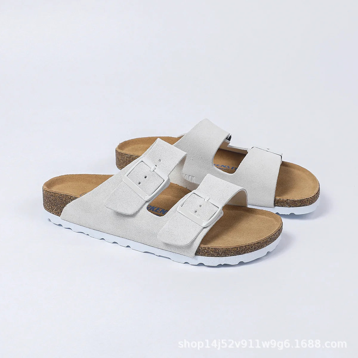Double breasted sandals, outdoor flip flops, men's and women's soft shoes for outdoor wear