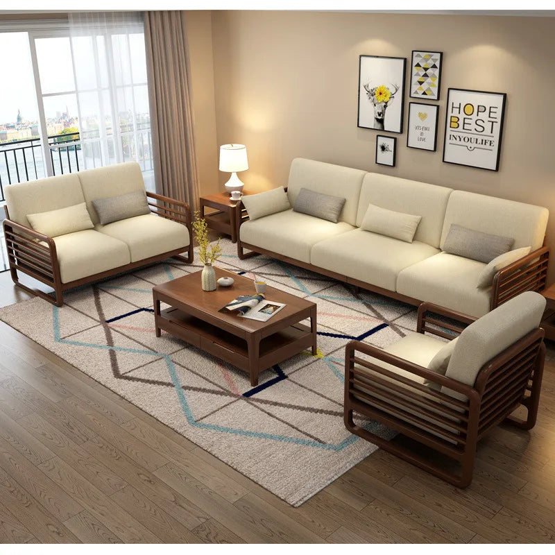 Nordic Creative Fabric Sofa Set