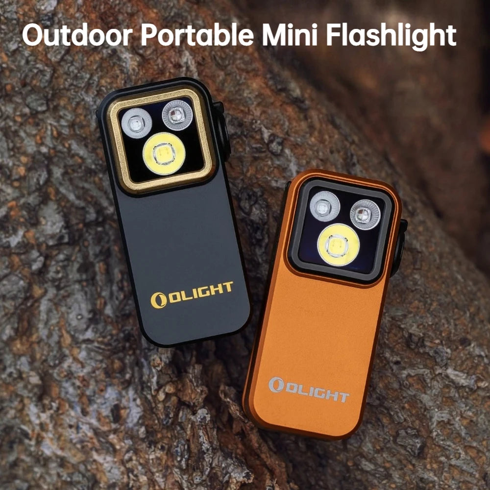 OLIGHT Oclip Pro S Mini Flashlight 600LM EDC Portable Headlight with 5 Light Modes Emergency Signal for Outdoor Use Outdoor Gear