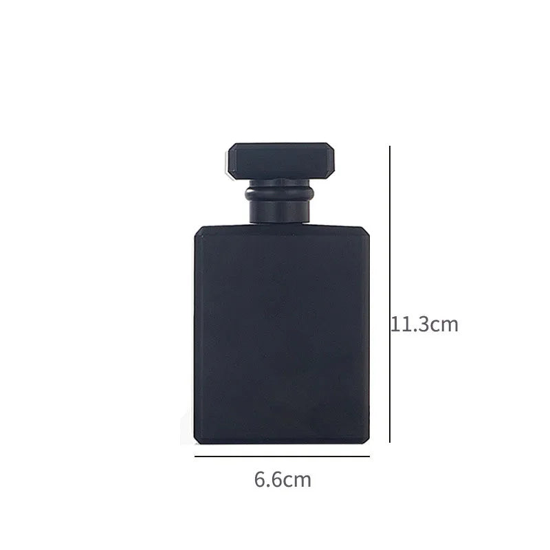5/10PCS 30/50/100ml Empty Bright Black Perfume Glass Spray Bottle Cosmetic High-end Portable Container Makeup Fine Mist Atomizer