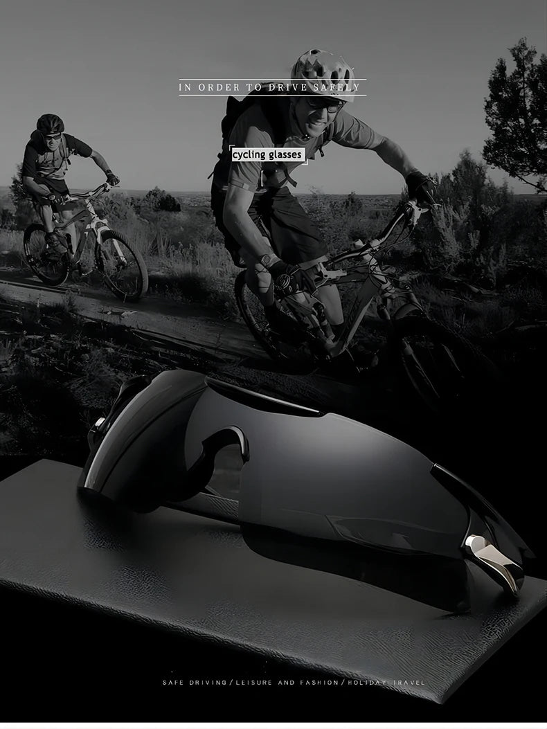 Sports Sunglasses for Men, Road Bicycle Glasses, Mountain Cycling Riding Protection Goggles, MTB Bike Sun Glasses, RR7427